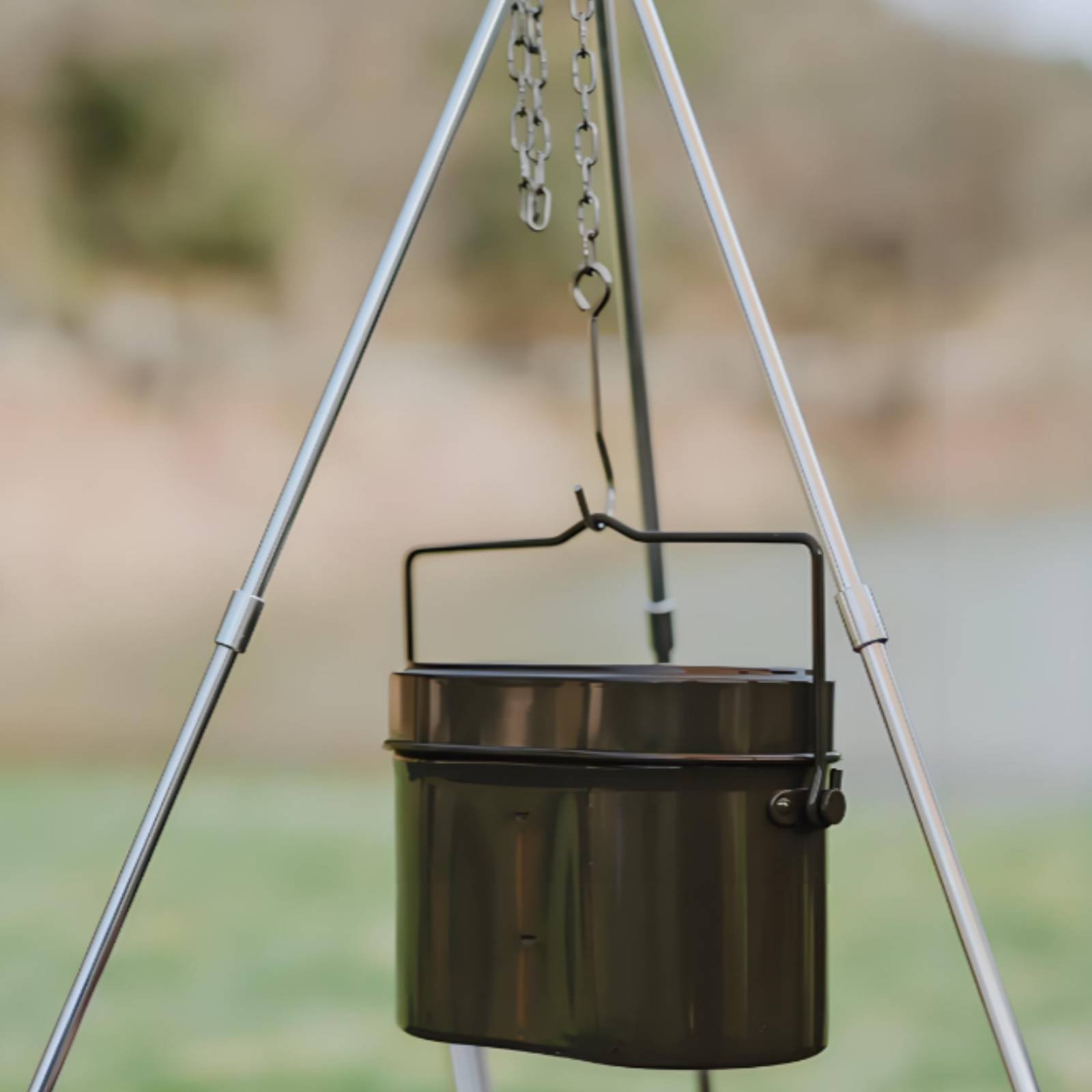 Camping Cooking Box Set - Alman Tasarım Çok Amaçlı 3 Parçalı