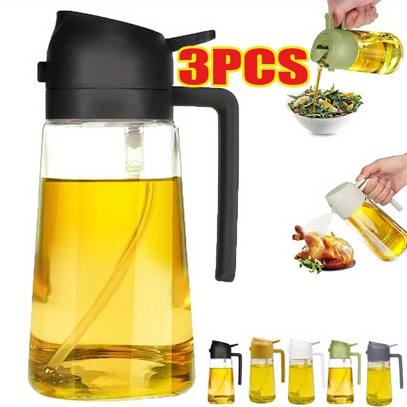 Camping Cooking Full Set - Yağ Spreyi 2'si 1 Arada Plastik