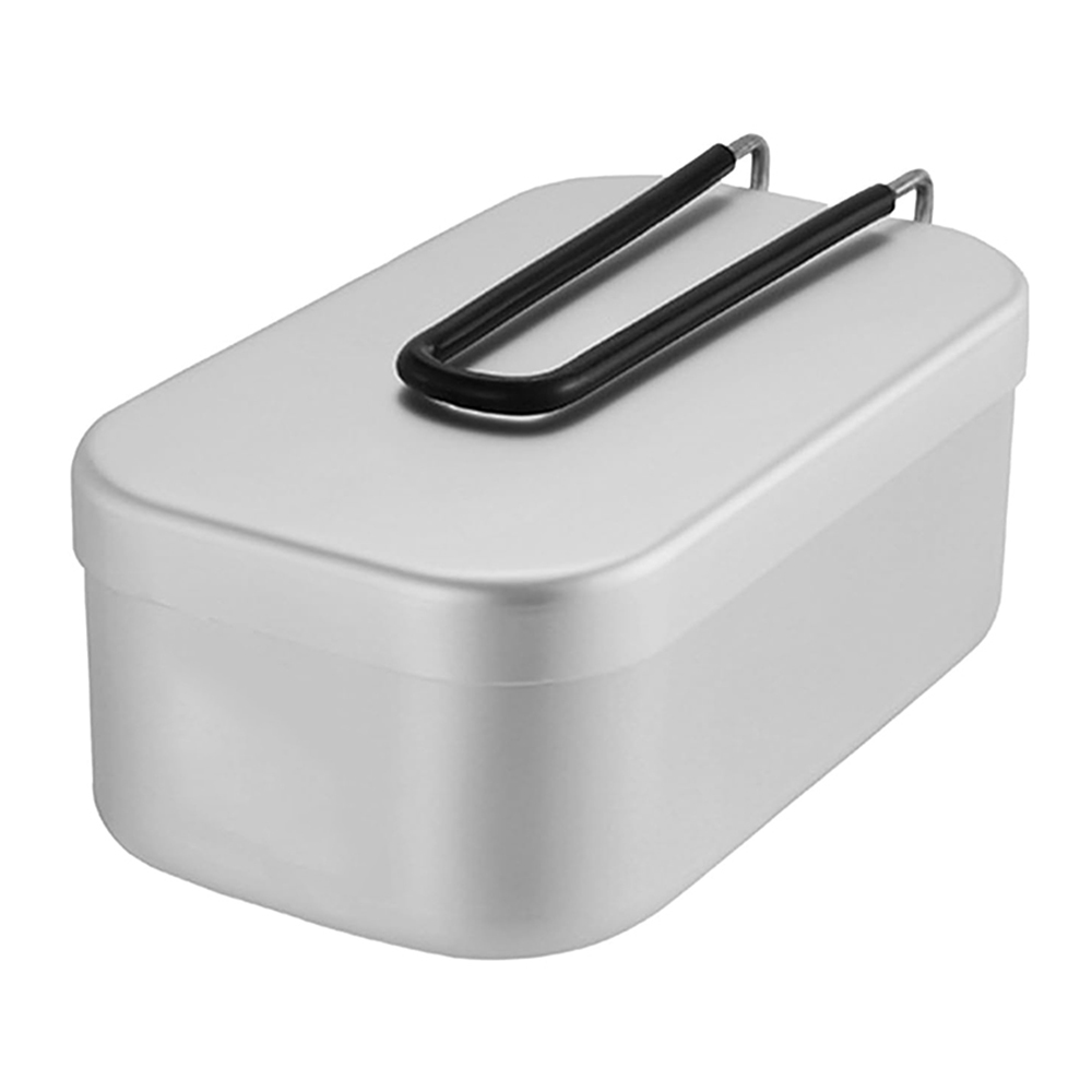 Camping Cooking Box Set - 800 ML Alüminyum Öğle Yemeği Kutuları