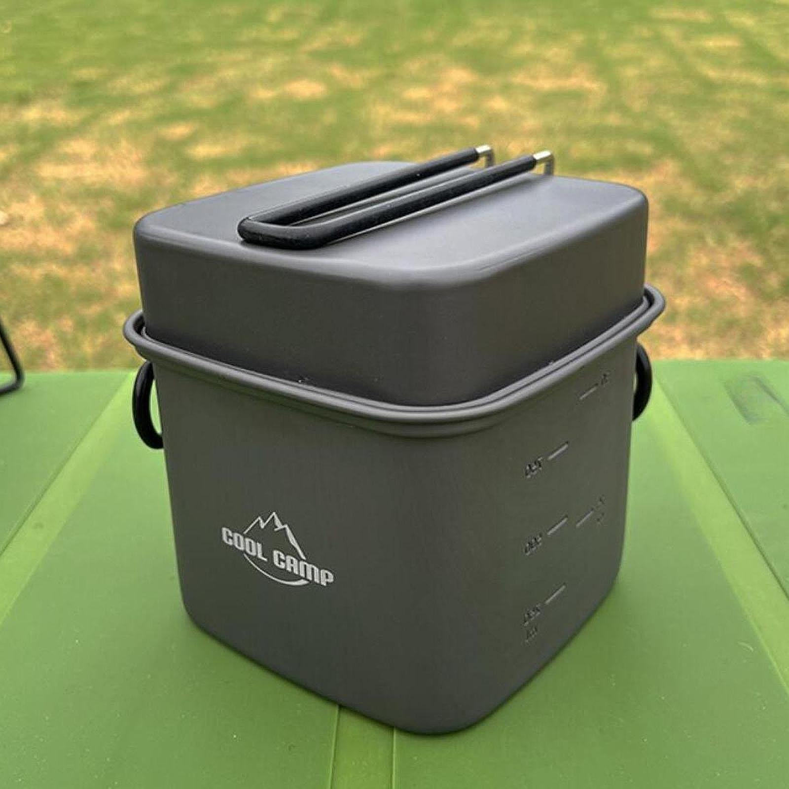 Camping Cooking Lightweight - Kamp Tencere Seti Kızartma Tavası Seyahat
