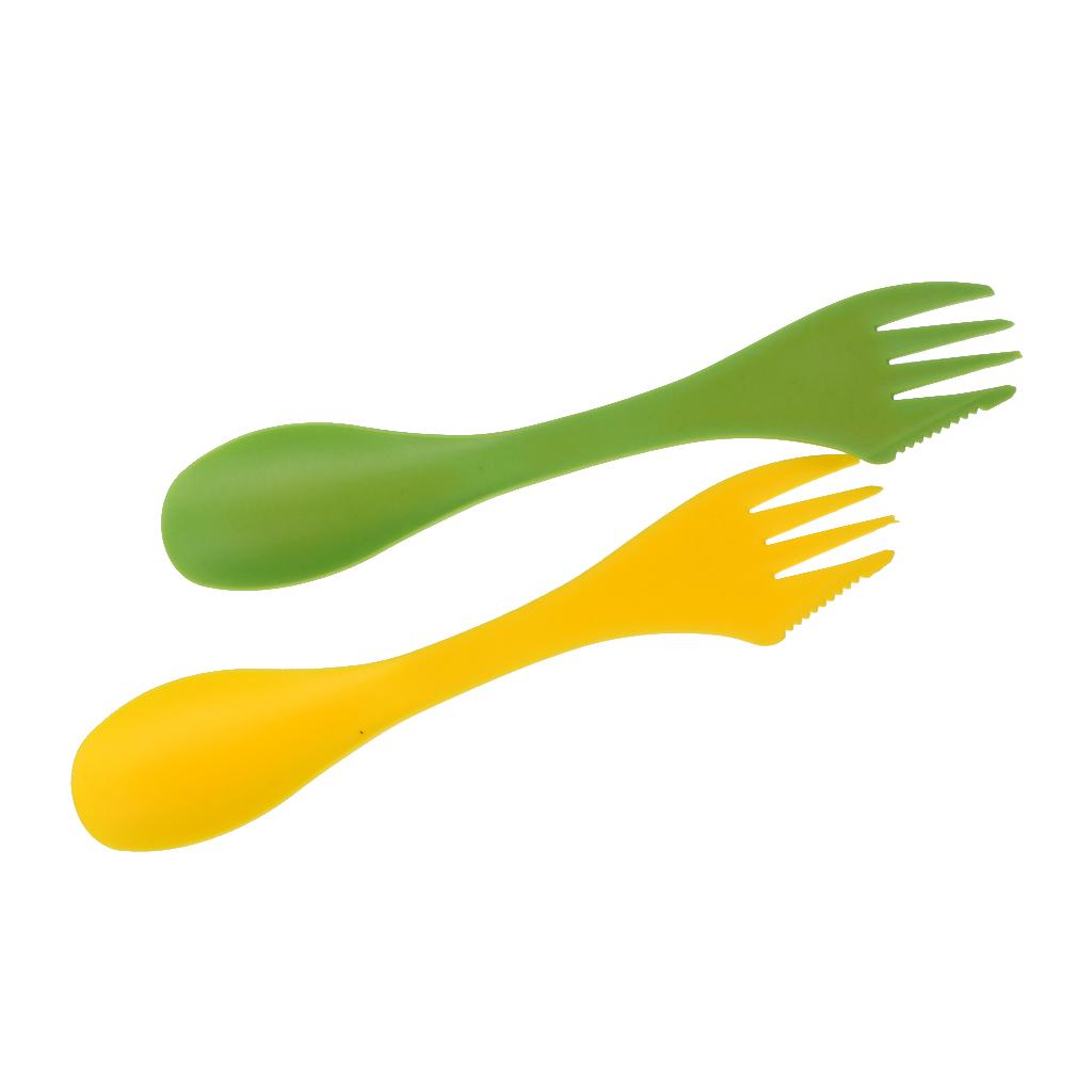 Camping Cooking Survival - Çok fonksiyonlu Kamp Spork Çatal Çatal