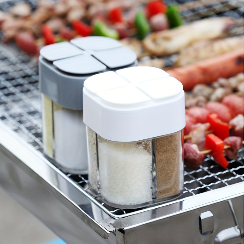 Camping Cooking Set Stainless Steel - 4in1 Kamp Baharat Çalkalayıcı Çok Amaçlı