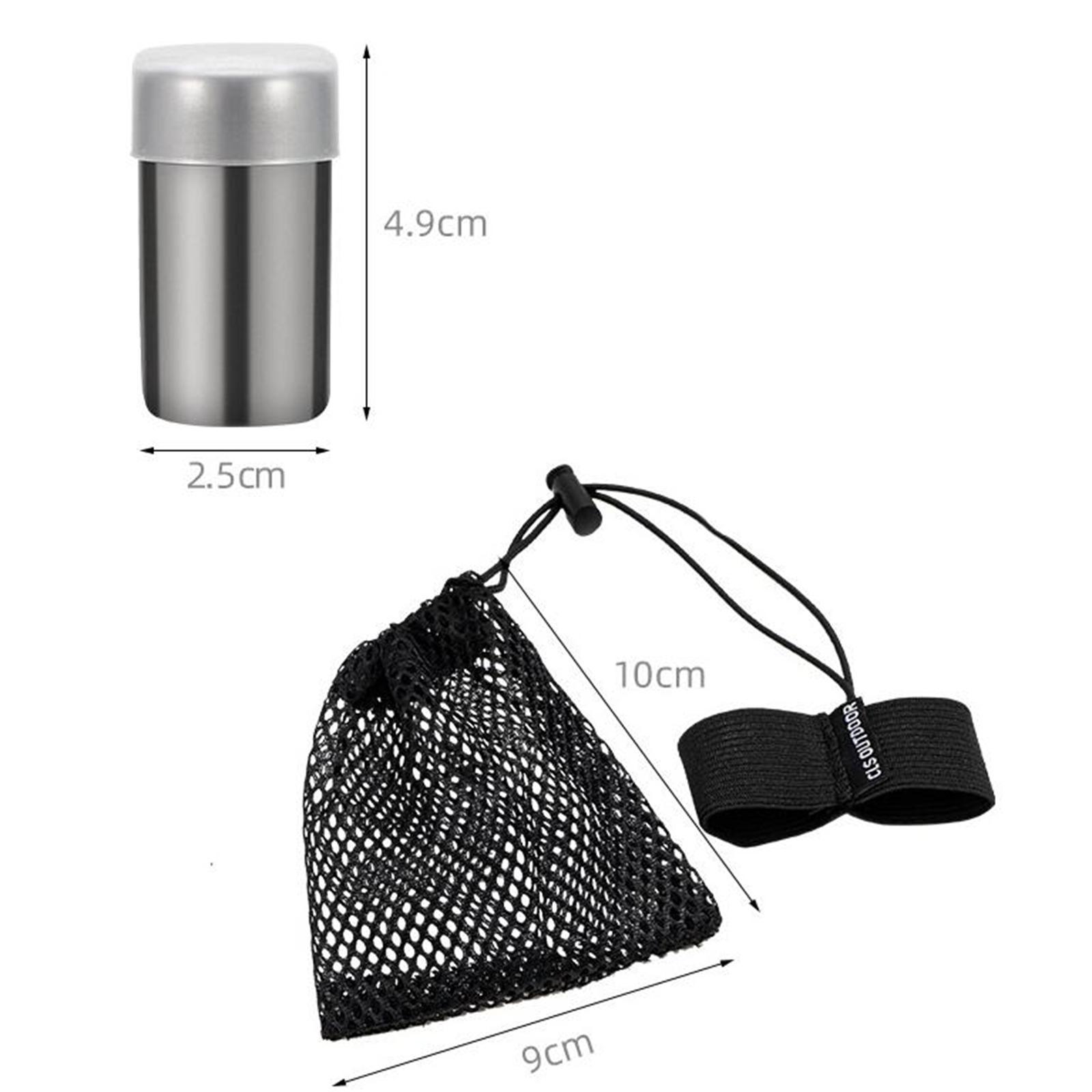 Spice Kit Compact - Mini Baharat Şişeleri Paslanmaz Çelik Kompakt
