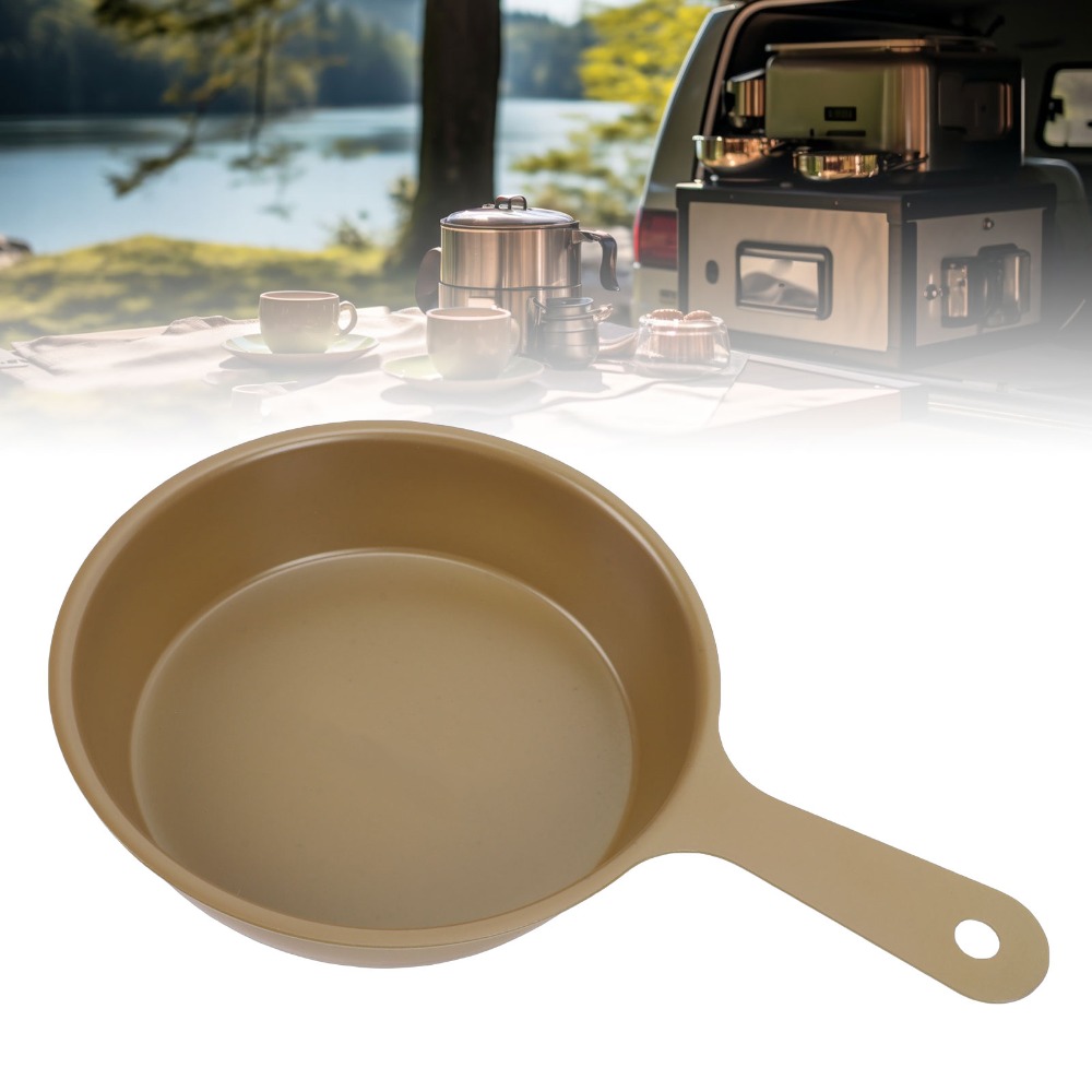Camping Cooking Without Gas - Dayanıklı 5.1 İnç Mini Kızartma Tavası