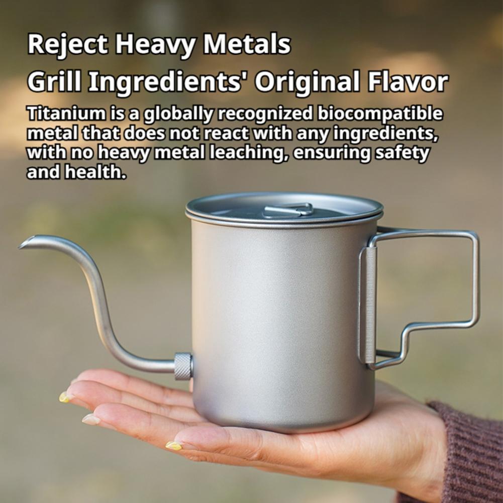 420ml hafif titanyum kahve dem - Camping Cooking Lightweight incelemesi ve fiyatı