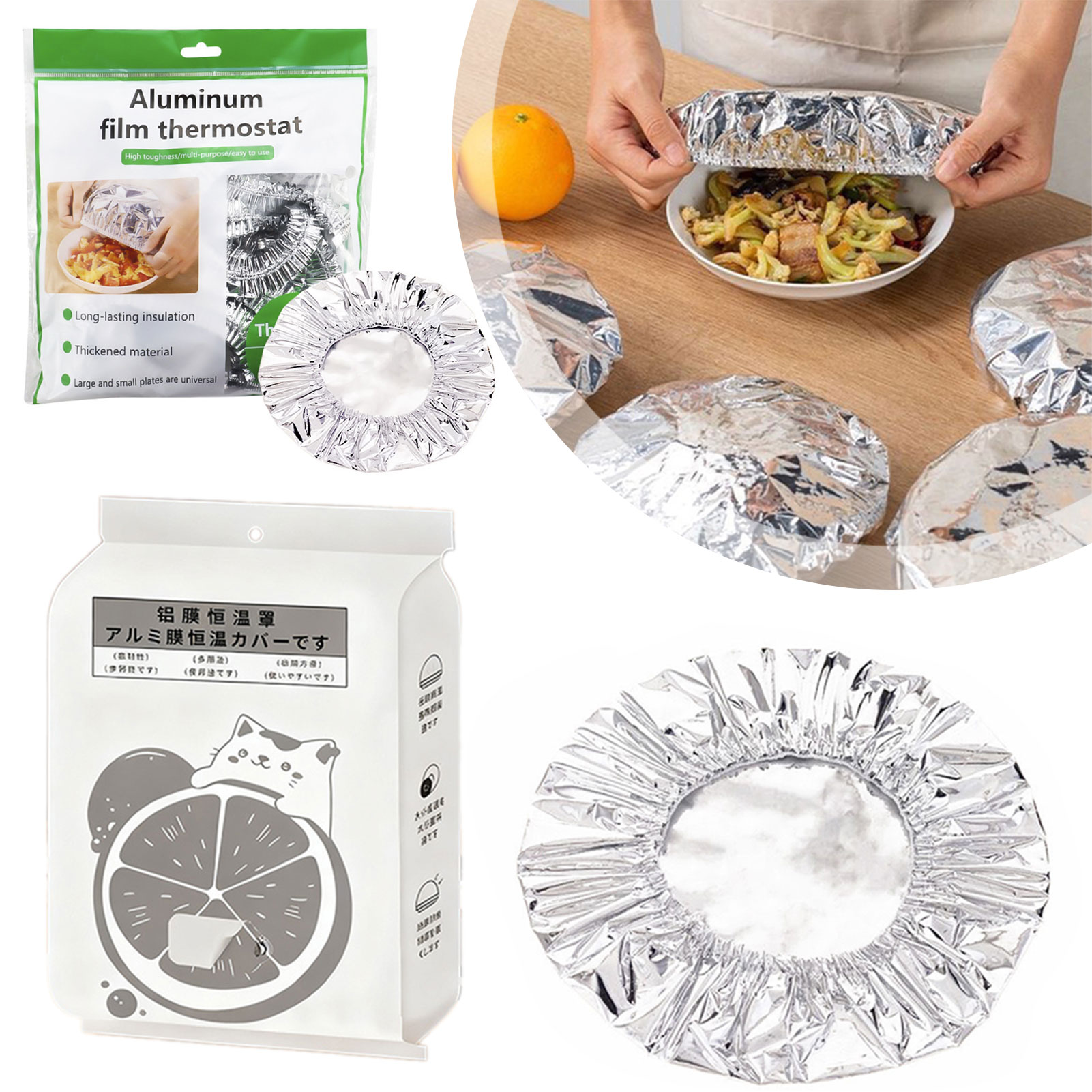 Gıda Yalıtım Örtüsü, Alüminyum - Camping Cooking Meals incelemesi ve fiyatı