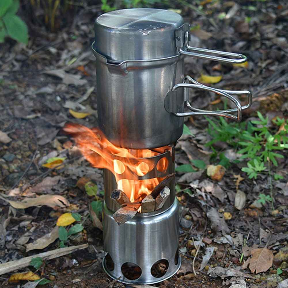 Dayanıklı Paslanmaz Çelik Kamp - Camping Cooking Sets incelemesi ve fiyatı