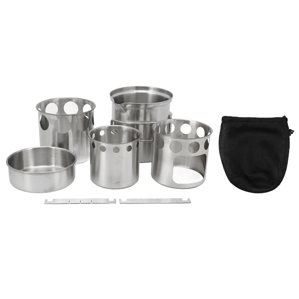 Dayanıklı Paslanmaz Çelik Kamp - Camping Cooking Sets incelemesi ve fiyatı