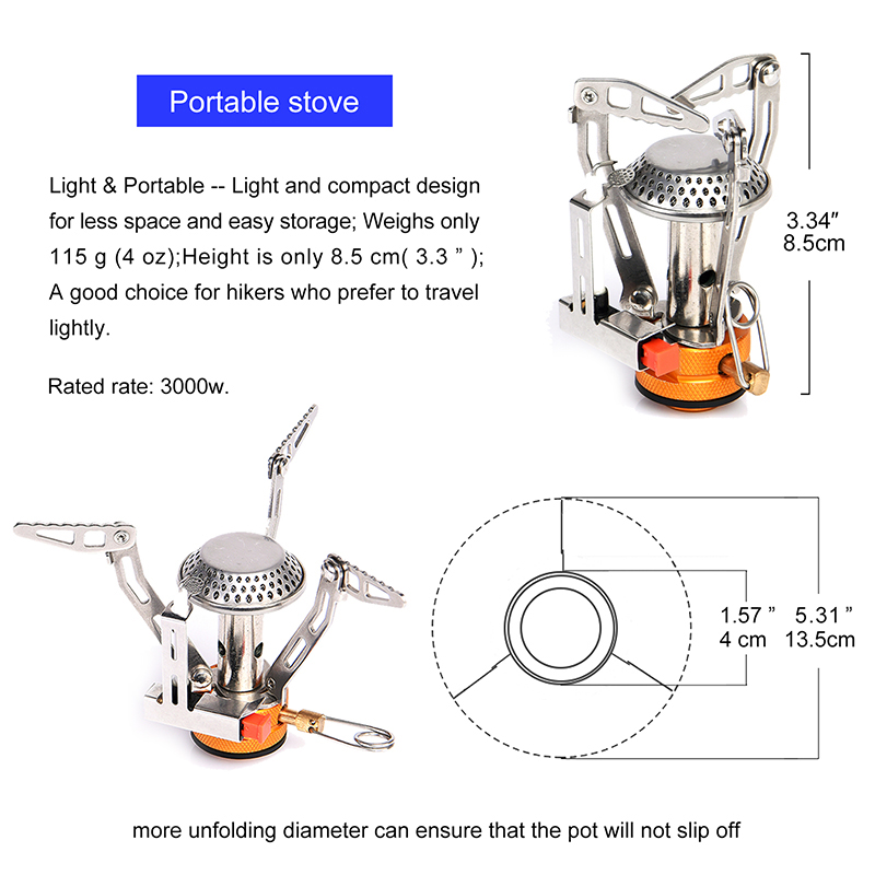 Widesea Tek Parça Gaz Sobası 3 - Camping Cooking Plate incelemesi ve fiyatı