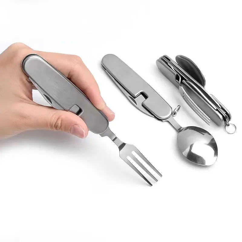Kamp sofra seti Paslanmaz Çeli - Camping Cooking And Cutlery Set incelemesi ve fiyatı