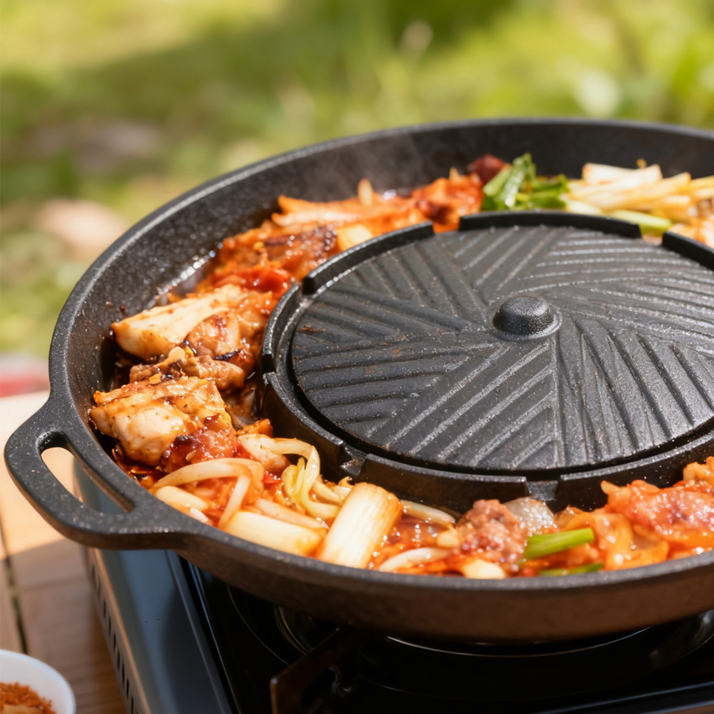 KOSUN Kore Barbekü Izgara Tava - Camping Cooking Plate incelemesi ve fiyatı