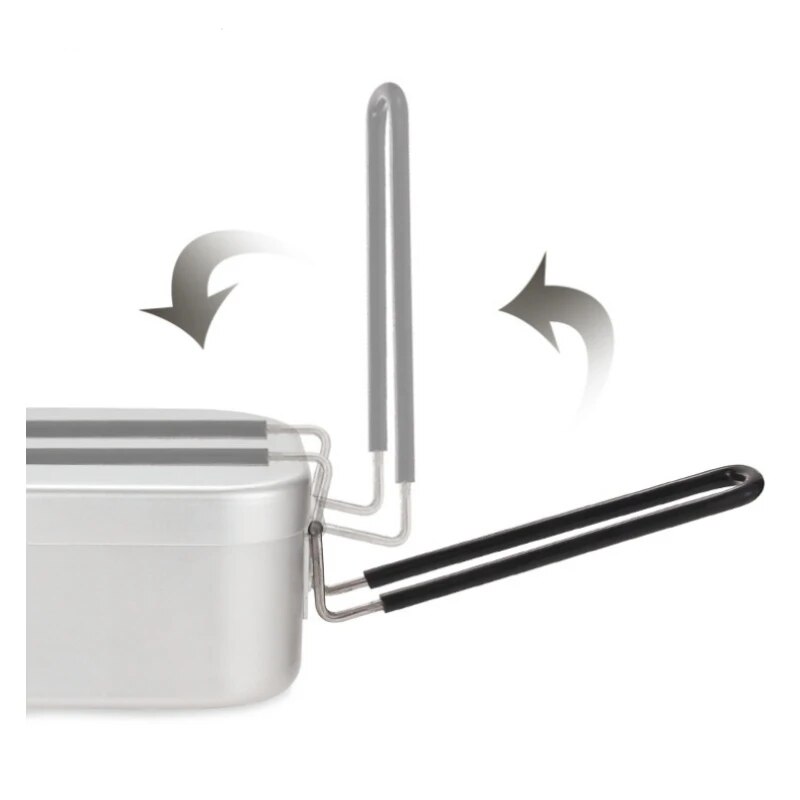 800/1400ML Alüminyum Öğle Yeme - Camping Cooking Tray incelemesi ve fiyatı
