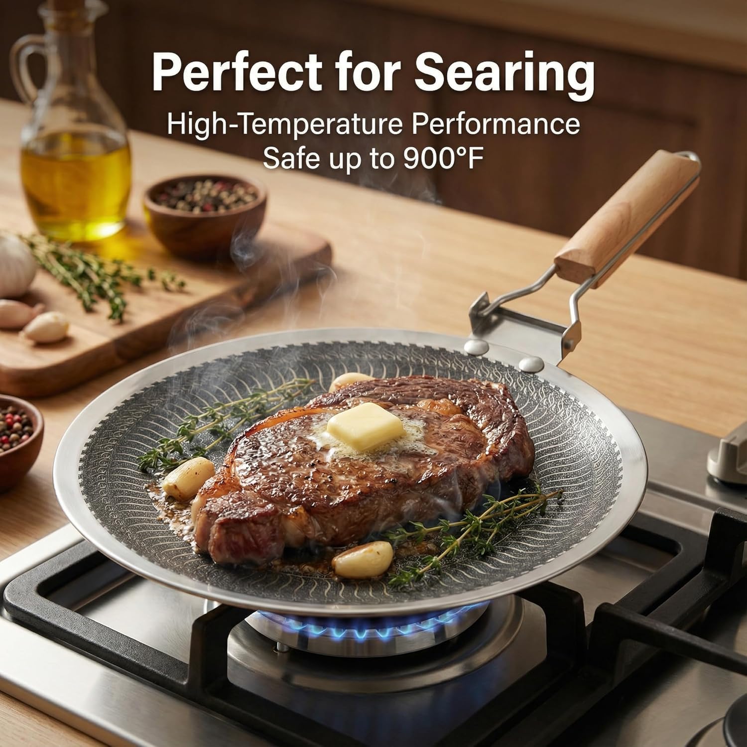 34/38cm Yuvarlak Paslanmaz Çel - Camping Cooking Without Gas incelemesi ve fiyatı