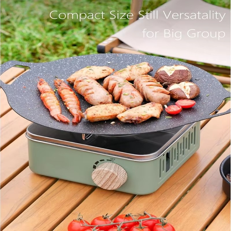 2800W kamp Mini gaz sobası taş - Camping Cooking Plate incelemesi ve fiyatı