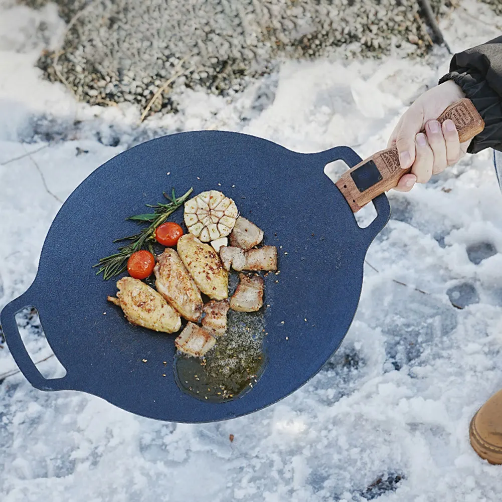 Dış Mekan Doğal Ahşap Izgara T - Camping Cooking Plate incelemesi ve fiyatı