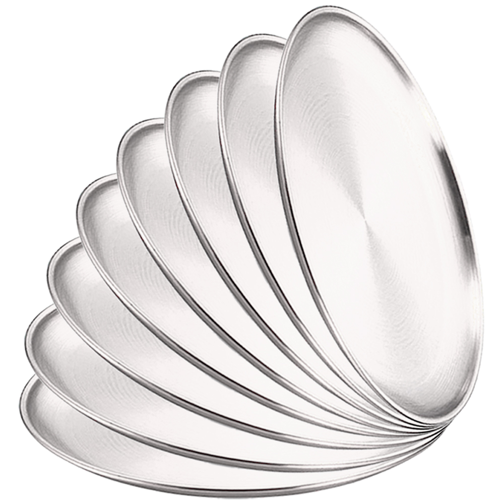 8 adet Metal Yemek Tabağı Pasl - Camping Cooking Tray incelemesi ve fiyatı