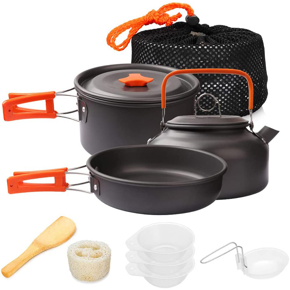 1 adet/1 takım Kamp Tencere Se - Camping Cooking Set Stainless Steel incelemesi ve fiyatı