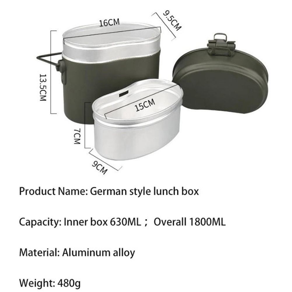 3 Parça Alüminyum Yemek Kutusu - Camping Cooking Box Set incelemesi ve fiyatı