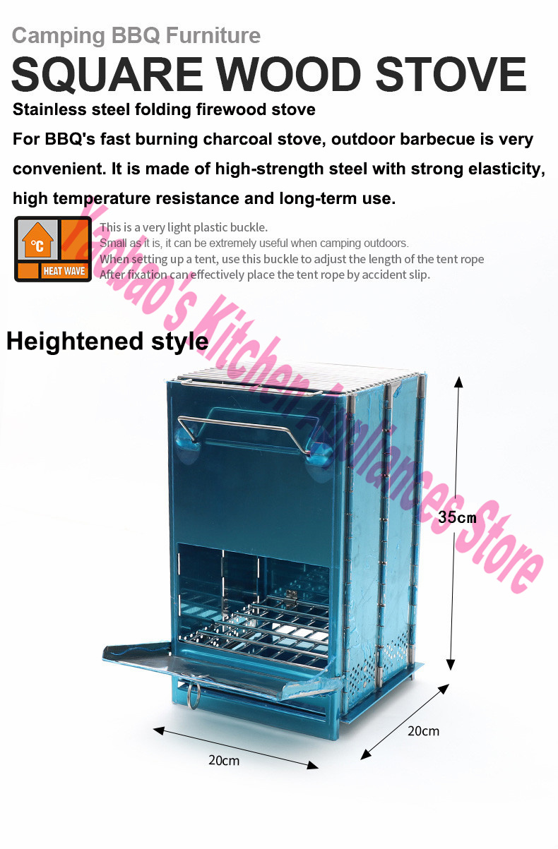 Odun Sobası Açık Hava Kamp Eki - Camping Cooking Accessories incelemesi ve fiyatı