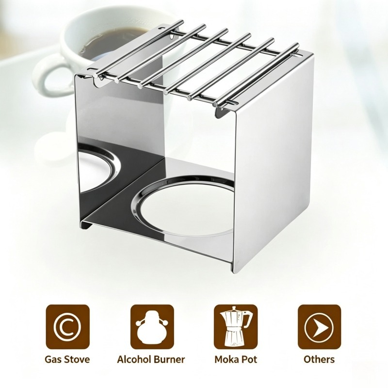Paslanmaz Çelik Kare Kahve Oca - Camping Cooking Accessories incelemesi ve fiyatı
