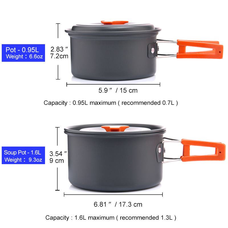 Widesea kamp açık TENCERE SETİ - Camping Cooking And Cutlery Set incelemesi ve fiyatı