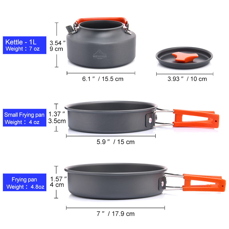 Widesea kamp açık TENCERE SETİ - Camping Cooking And Cutlery Set incelemesi ve fiyatı