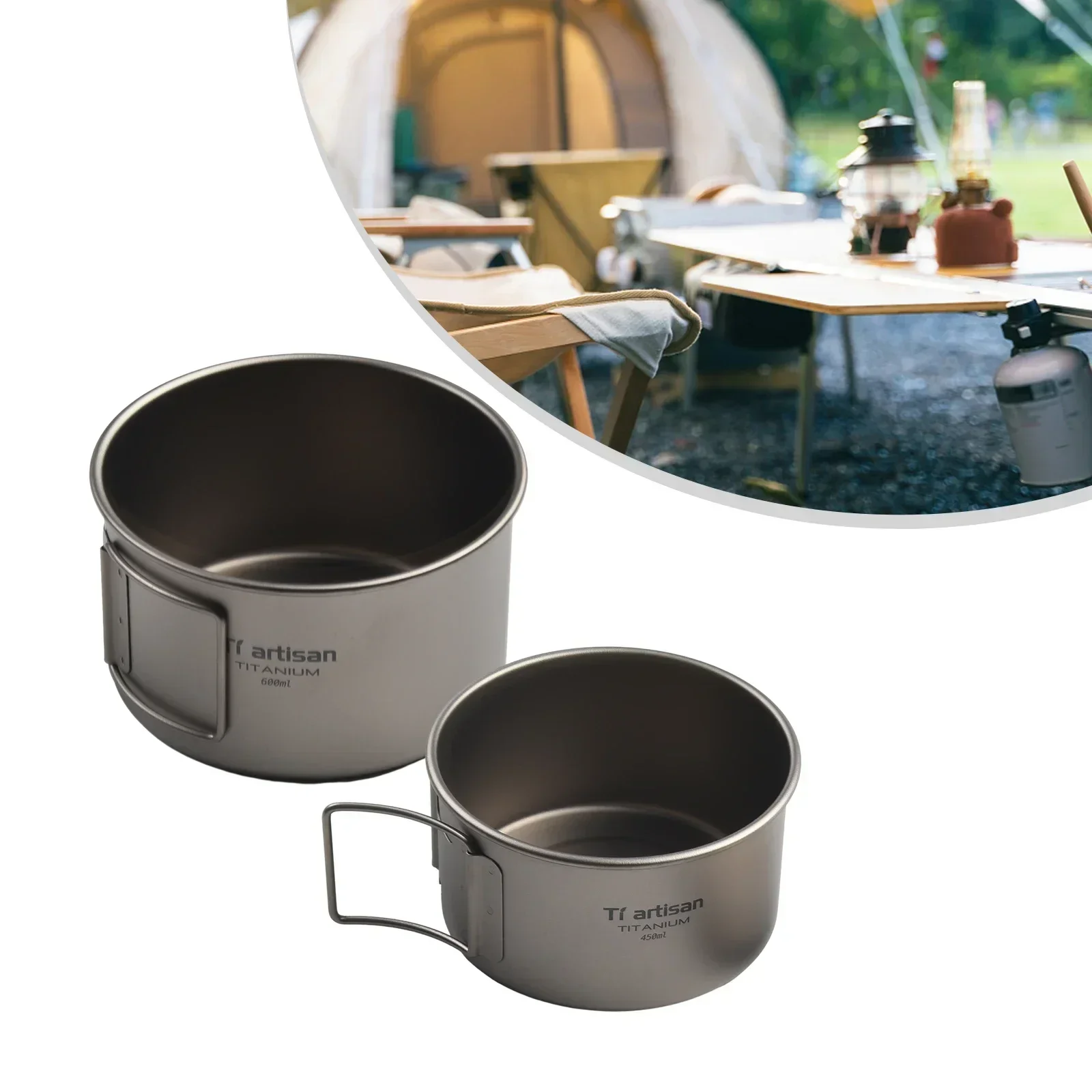 Titanyum Kase Katlanır Saplı K - Camping Cooking Survival incelemesi ve fiyatı