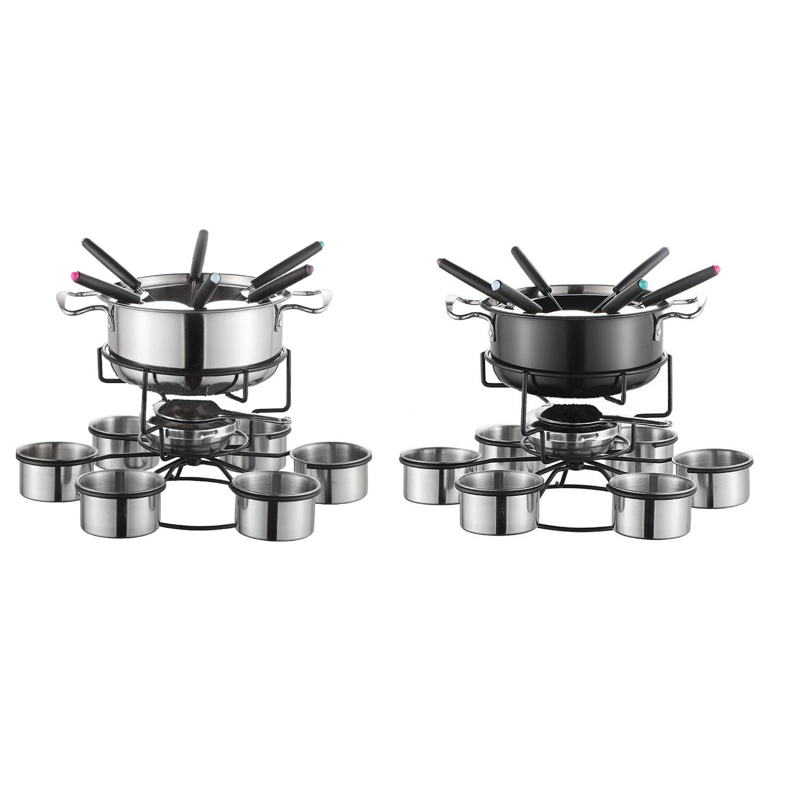 Fondü Tencere Seti Pişirme Oca - Camping Cooking Set Stainless Steel incelemesi ve fiyatı