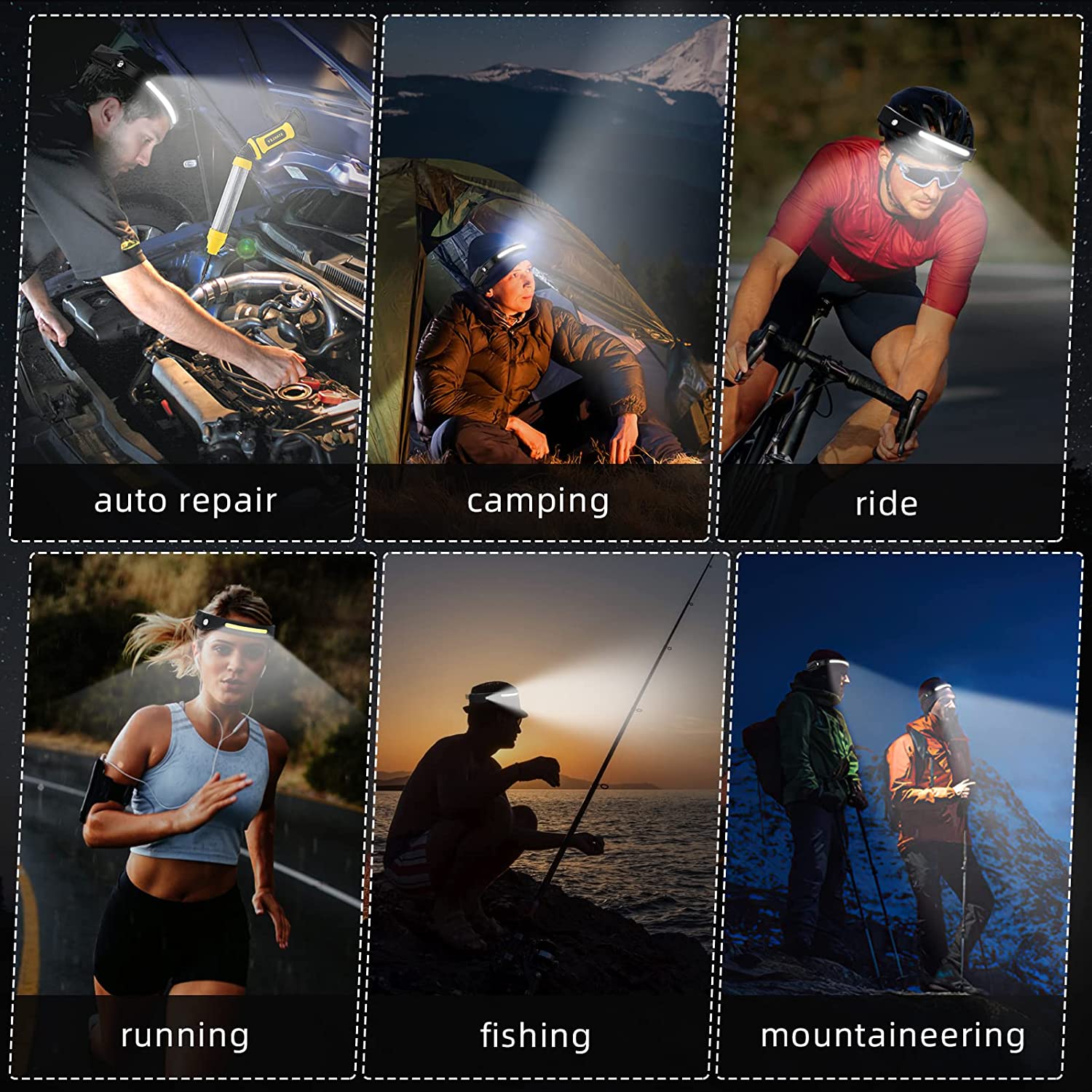 Sensörlü Far LED Kafa Feneri Ş - Camping Cooking Fish incelemesi ve fiyatı