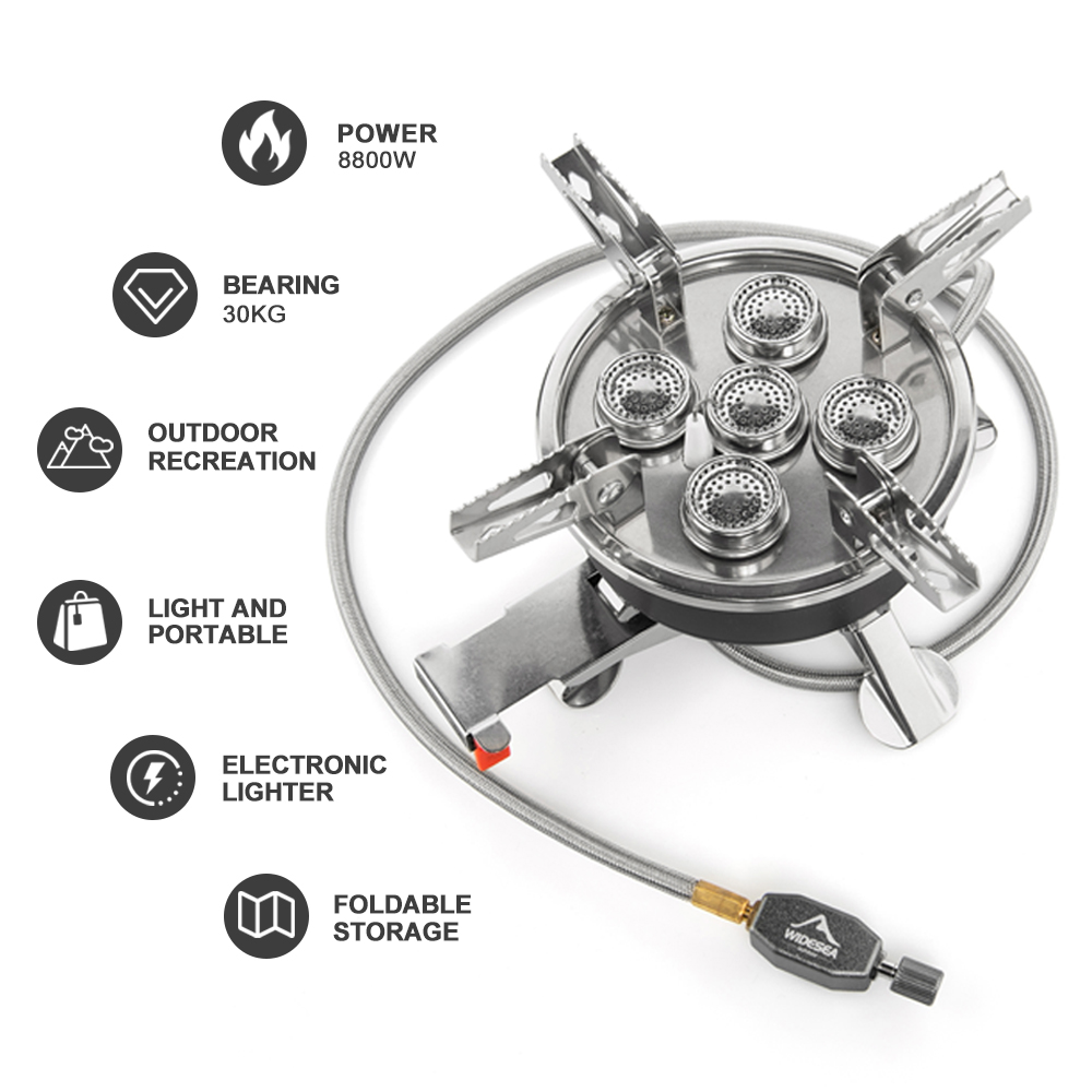 Widesea Kamp 5in1 gaz sobası A - Camping Cooking Plate incelemesi ve fiyatı