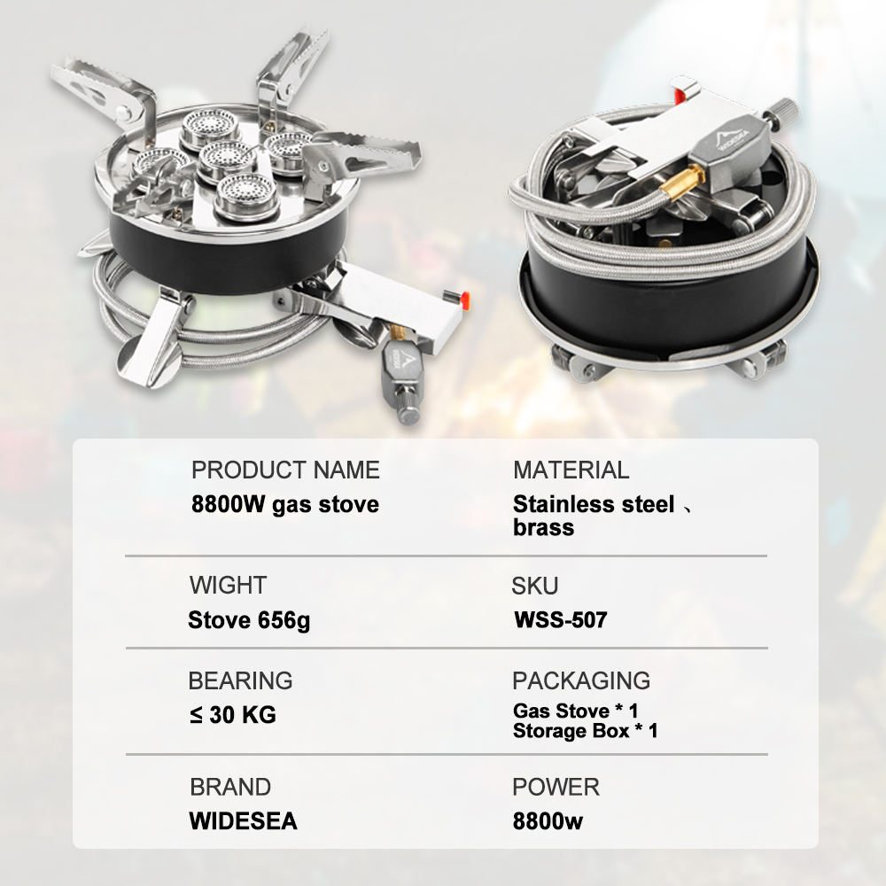 Widesea Kamp 5in1 gaz sobası A - Camping Cooking Plate incelemesi ve fiyatı