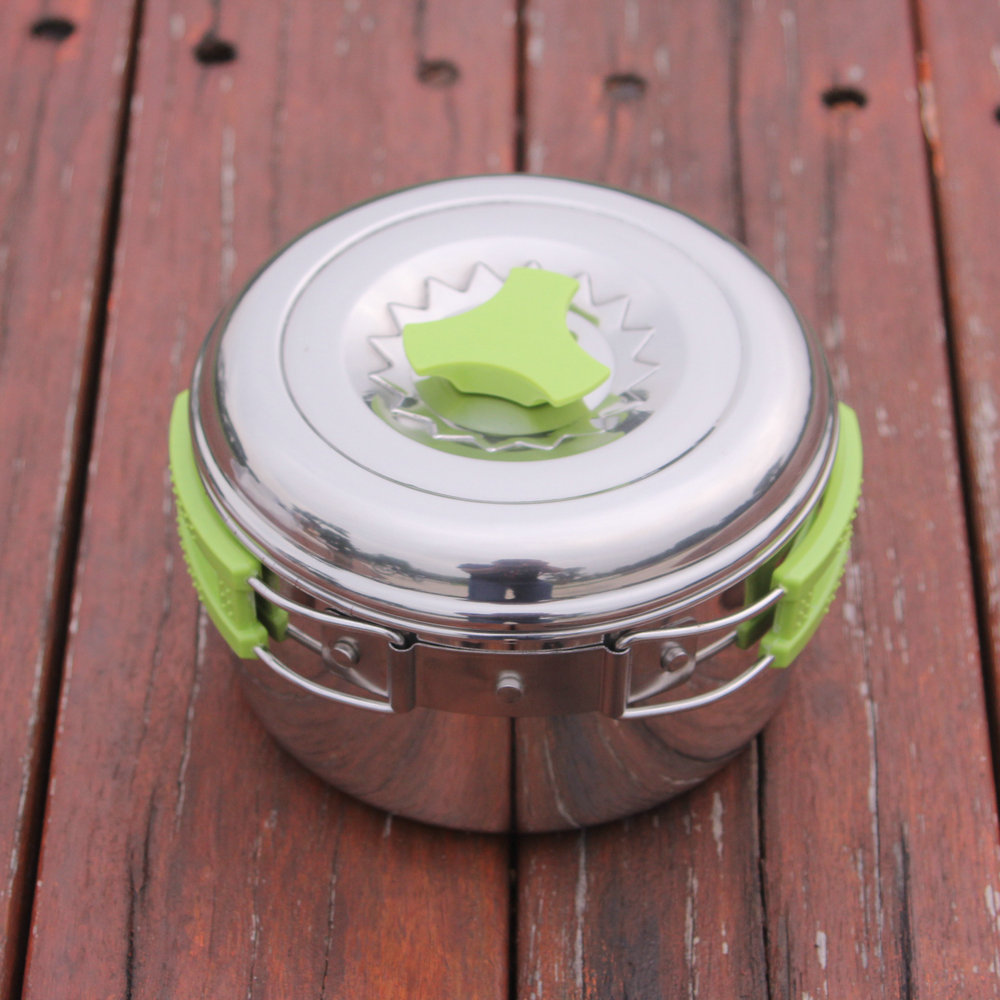 Kamp Pot Hafif Paslanmaz Çelik - Camping Cooking Lightweight incelemesi ve fiyatı