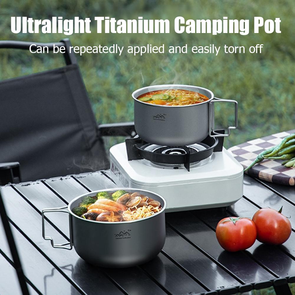 Ultra Hafif Titanyum Kamp Yeme - Camping Cooking Set Stainless Steel incelemesi ve fiyatı
