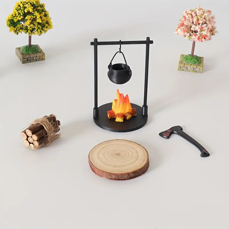 Mini Kamp Ateşi Asılı Ocak Ten - Camping Cooking Accessories incelemesi ve fiyatı