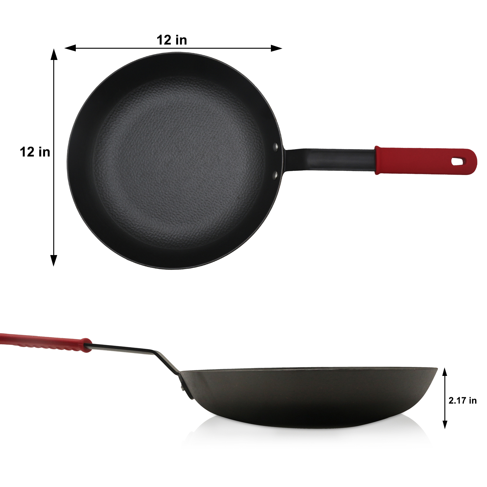 HANSMART 12 İnç Önceden Yağlan - Camping Cooking Without Gas incelemesi ve fiyatı
