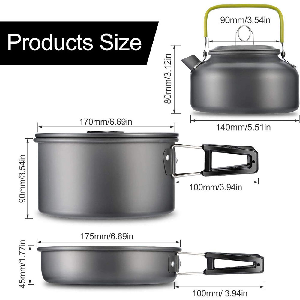 Alüminyum Alaşımlı Malzemeden  - Camping Cooking Accessories incelemesi ve fiyatı