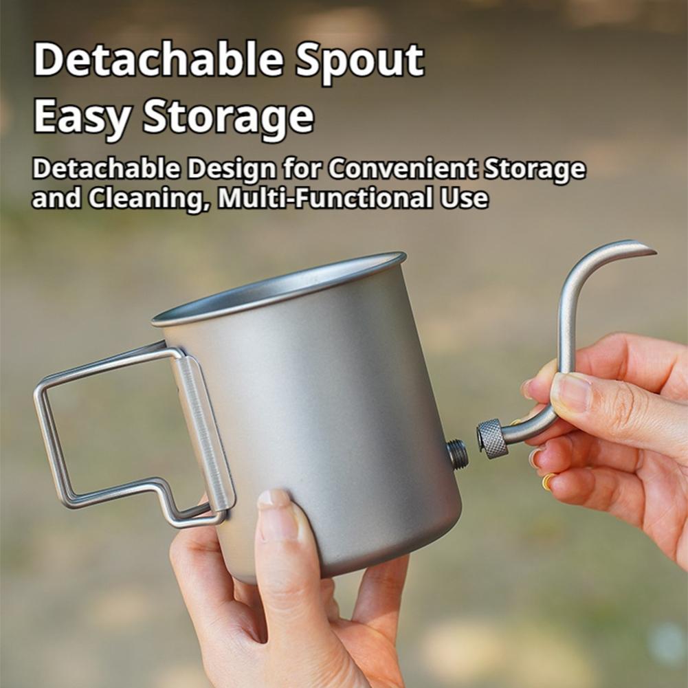 420ml Saf Titanyum Kamp Kahve  - Camping Cooking Lightweight incelemesi ve fiyatı