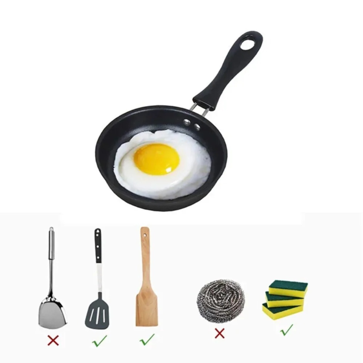 1 adet Mini kızartma tavası ta - Camping Cooking Without Gas incelemesi ve fiyatı