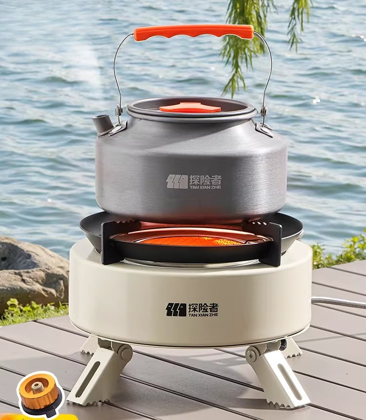 Taşınabilir Bölünmüş Gaz Sobas - Camping Cooking Box Set incelemesi ve fiyatı