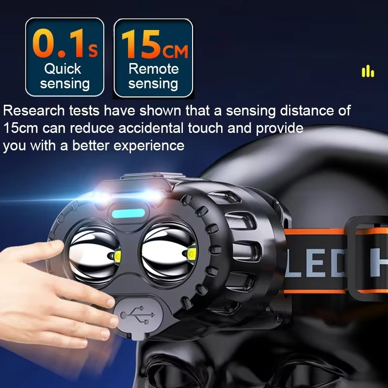 Güçlü LED İndüksiyonlu Kafa La - Camping Cooking Fish incelemesi ve fiyatı